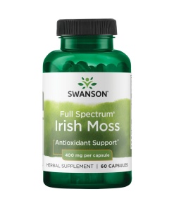 SWANSON FS Irish Moss 400mg 60caps