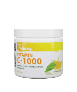 Vitaking Vitamin C 1000 mg with 50 mg Citrus Bioflavonoids and Acerola (200 Tablets)