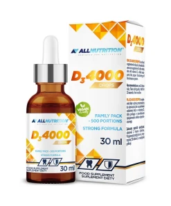 Vitamine D3 4000 druppels - 30 ml.