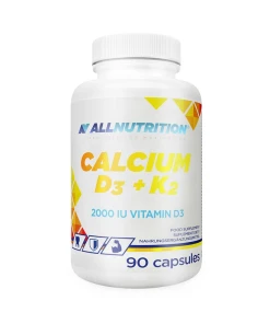 Calcium D3 + K2 – 90 kapsler