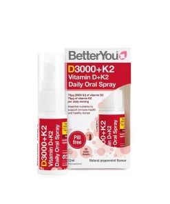 DLux+ Vitamine D+K2 Dagelijkse mondspray - 12 ml.