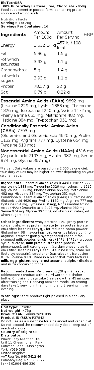 chokolade - 2270g