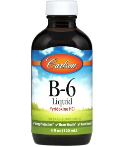 Vitamina B-6 - Clorhidrato de piridoxina - 120 ml.