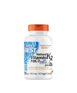 Natural Vitamin K2 MK7 with MenaQ7 plus D3