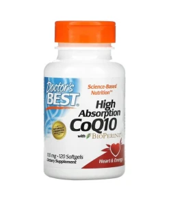 High Absorption CoQ10 with BioPerine