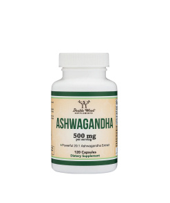 Double Wood Supplements Ashwagandha (120 Capsules)