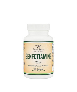 Double Wood Supplements Benfotiamine (120 Capsules)