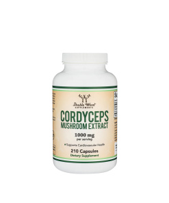 Double Wood Supplements Cordyceps Mushroom Extract (210 capsules)