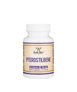 Double Wood Supplements Pterostilbene (60 Capsules)