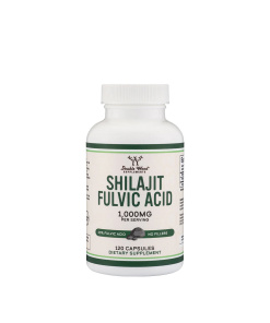 Double Wood Supplements Shilajit Resin (120 Capsules)