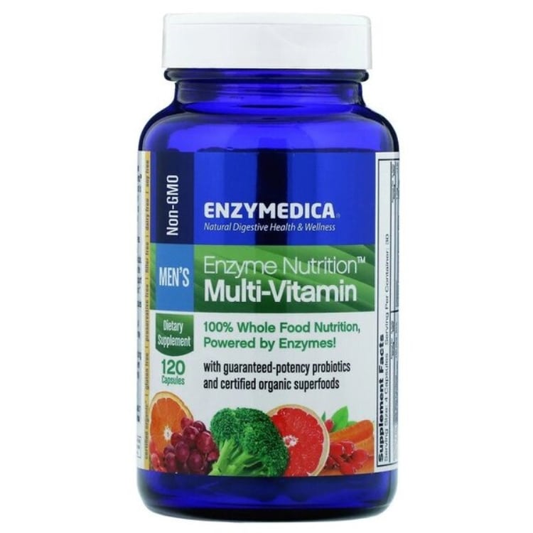 Enzyme Nutrition Multi-Vitamin - mænd - 120 kapsler