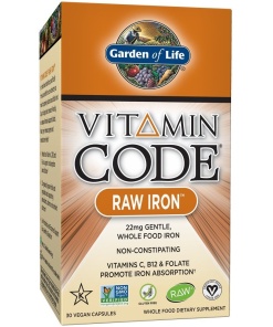Vitamin Code Raw Iron - 30 vegan caps