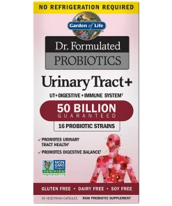 Dr. Formulated Probióticos para el tracto urinario+ - 60 cápsulas vegetales