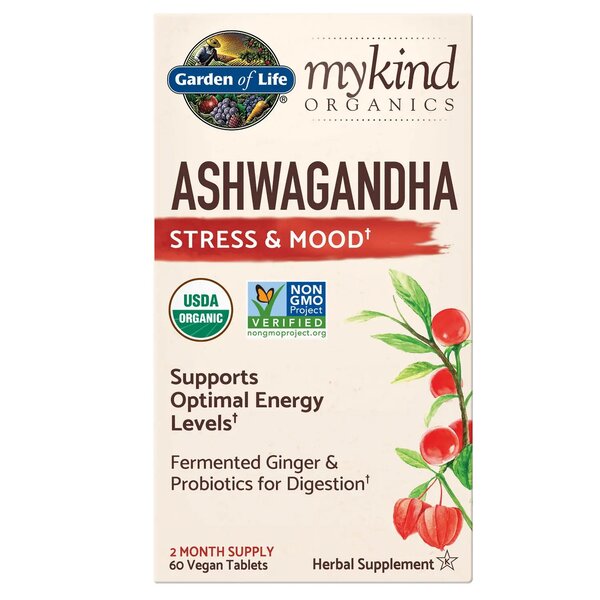 Mykind Ashwagandha - 60 vegan tablets