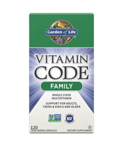 Vitamin Code Family - 120 vcaps