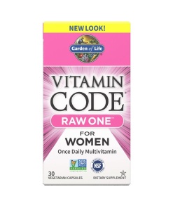 Vitamin Code RAW ONE for Women - 30 vcaps