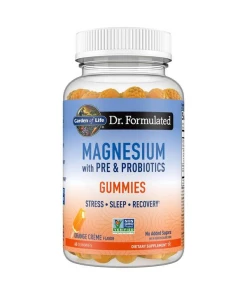 Gummies met door een arts samengesteld magnesium en pre- en probiotica