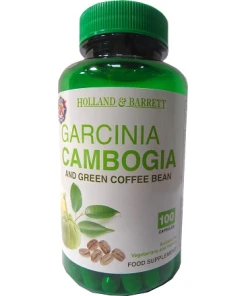 Garcinia Cambogia og grønne kaffebønner – 100 kapsler