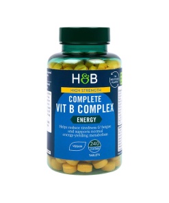 High Strength Complete Vit B Complex - 240 tabs