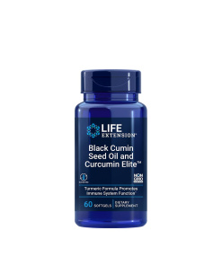 Black Cumin Seed Oil and Curcumin Elite Turmeric Extract - 60 softgels