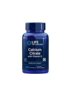 Calcium Citrate with Vitamin D - 200 vcaps