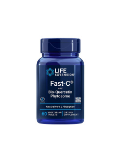 Life Extension - Fast-C® and Bio-Quercetin Phytosome (60 Veg Tablets)