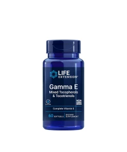 Gamma E – Blanding af tocopheroler og tocotrienoler – 60 blødkapsler