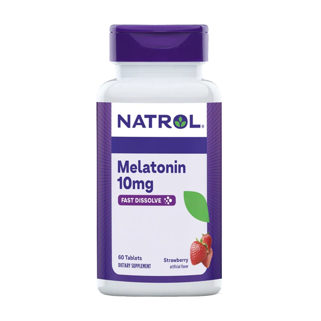 Melatonin fast dissolve strawberry 10 mg