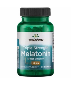 Melatonin Tre Gange Styrke 10 mg - 60 Kapsler