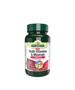 Natures Aid Complete Multivitaminer och mineraler (90 tabletter)