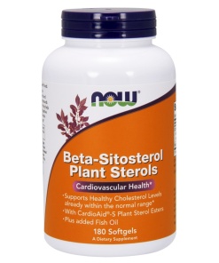 Beta-Sitosterol Plant Sterols - 180 softgels