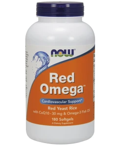 Red Omega (vörös élesztőrizs) – 180 lágykapszula