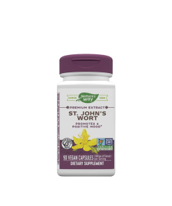 Natures Way St. John's Wort Premium Extract (90 Capsules)