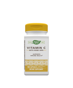 Natures Way Vitamin C with Rose Hips (100 Capsules)
