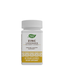 Natures Way Zinc Lozenges  (60 Lozenges