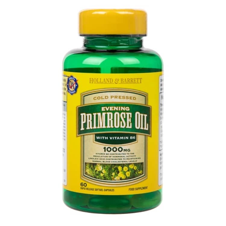 Naturlig natlysolie plus vitamin B6