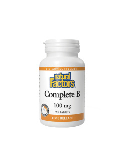 Natural Factors Complete B Time Release (90 Tablets)
