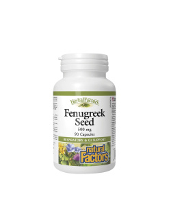 Natural Factors Fenugreek Seed 500 mg