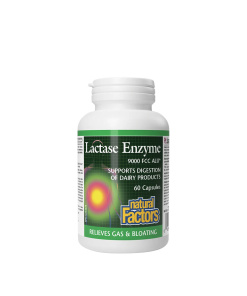Natural Factors Lactase Enzyme (60 Capsules)