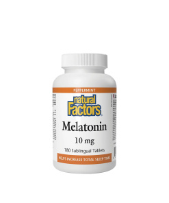 Natural Factors Melatonin 10 mg (180 Tablets