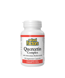 Natural Factors Quercetin Complex With Grape Seed