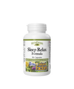 Natural Factors Sleep Relax Formula (90 Capsules)
