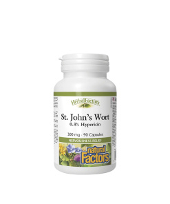 Natural Factors St. John's Wort 300 mg  (90 Capsules)