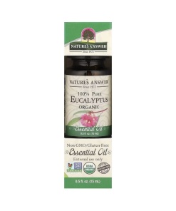 100% Pure Eucalyptus Essential Oil - 15 ml.