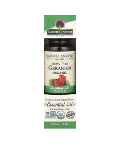 100% Pure Geranium Essential Oil - 15 ml.