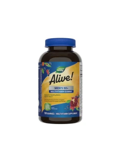 Nature's Way – Alive!® Multivitamin i geléform för män över 50 år (150 geléer)