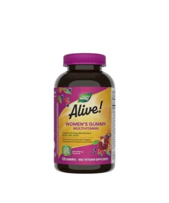 Nature's Way – Alive!® Multivitamin i form av gelégodis för kvinnor (130 gelégodis)