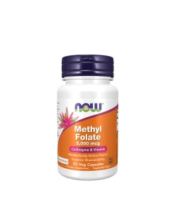 Now Foods - Methyl Folate 5000 mcg (50 Veg Capsules)