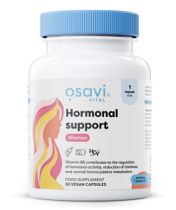 Hormonális támogatás nőknek – 30 vegán kapszula