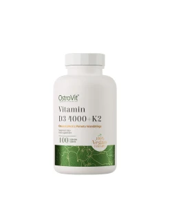 Ostrovit D3 4000 IU + K2 VEGE (100 Tablets)